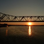 Sonnenuntergang bei Louisville