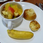 letztes Frühstück auf der Ivan Bunin