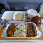 Dal, Reis und Kartoffelcurry