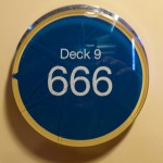 Türschild Kabine 9666