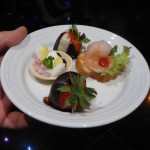 Hors D´Ouevres zum Cocktail (Diamond und above Cocktailstunde)